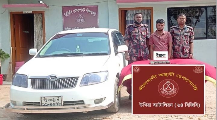 শীলখালীতে পাচারকালে ২০ হাজার ইয়াবাসহ যুবক গ্রেপ্তার